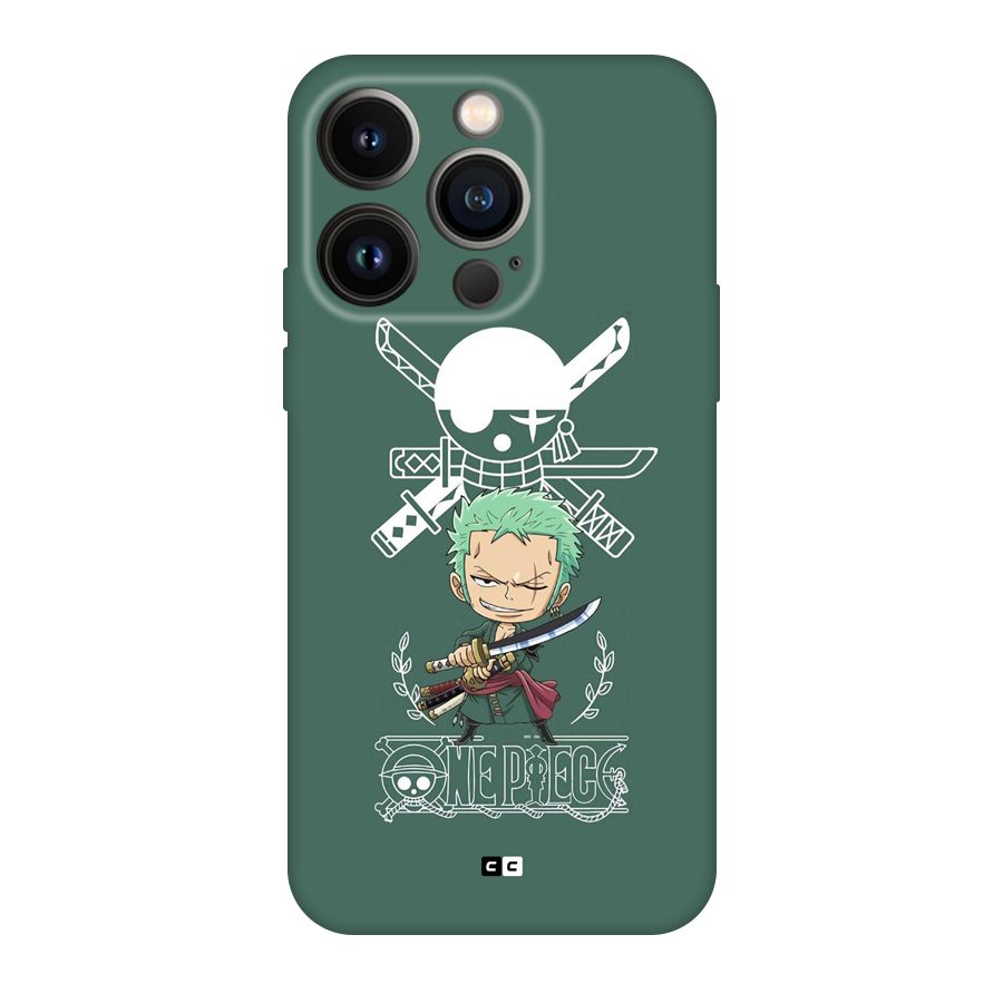 Hunter Zoro Sword Back Case for iPhone 14 Pro