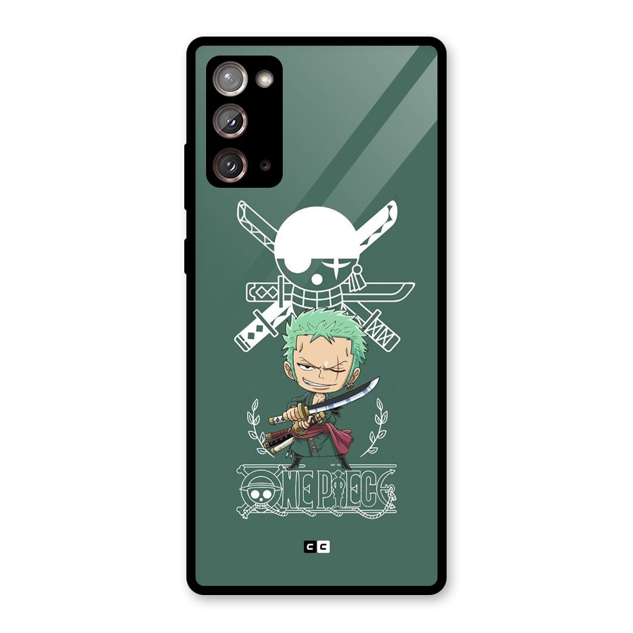 Hunter Zoro Sword Glass Back Case for Galaxy Note 20