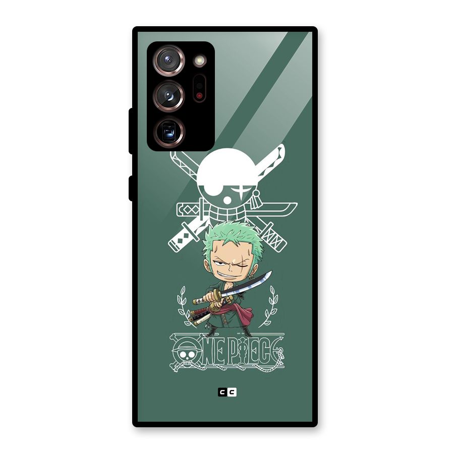 Hunter Zoro Sword Glass Back Case for Galaxy Note 20 Ultra