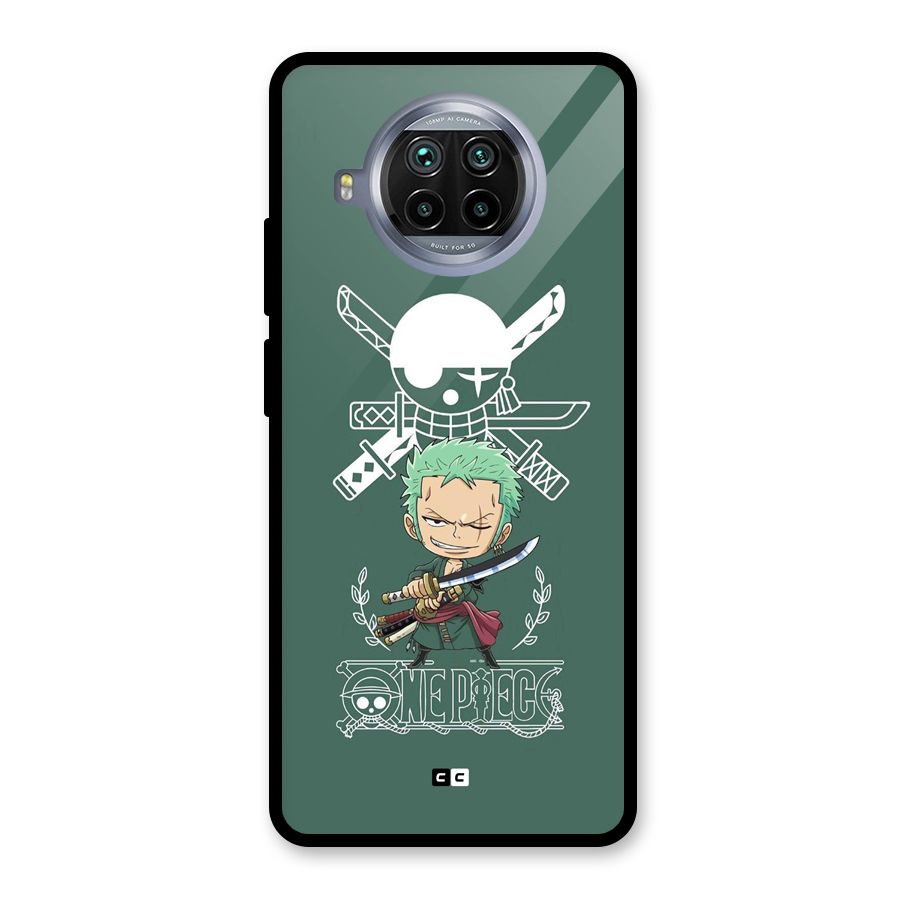 Hunter Zoro Sword Glass Back Case for Mi 10i