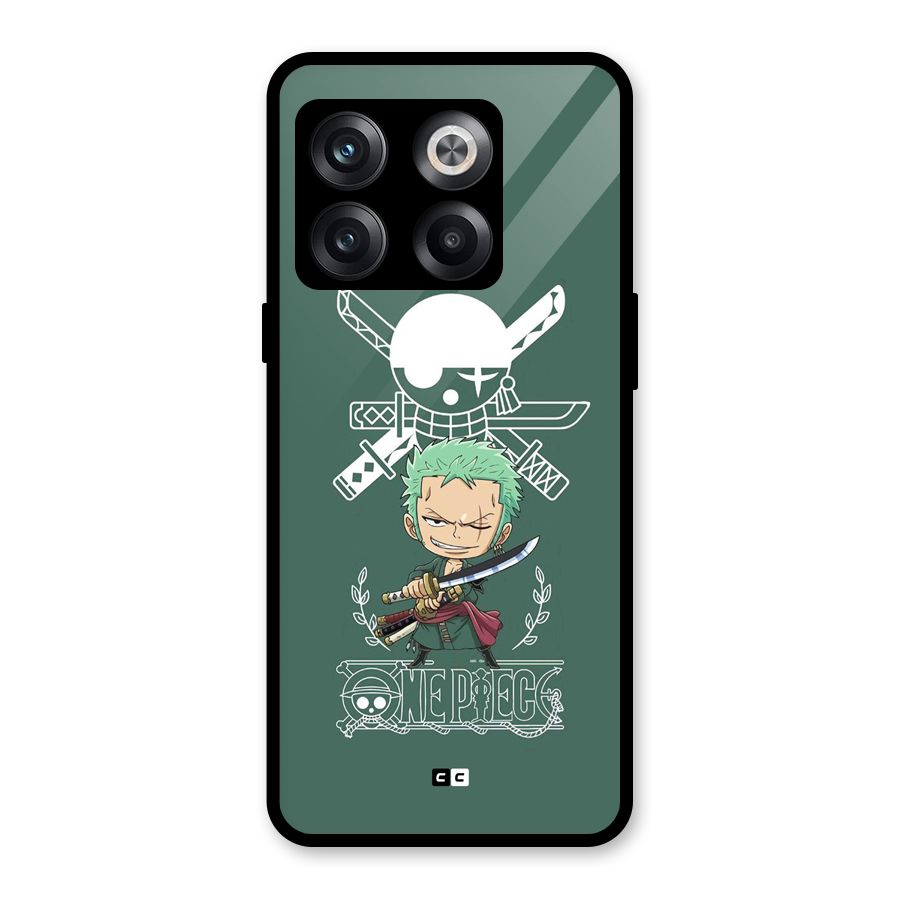 Hunter Zoro Sword Glass Back Case for OnePlus 10T