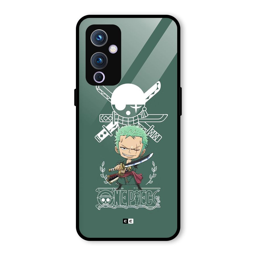 Hunter Zoro Sword Glass Back Case for OnePlus 9