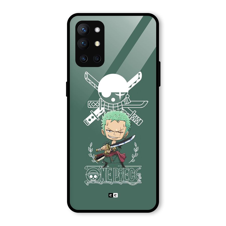 Hunter Zoro Sword Glass Back Case for OnePlus 9R