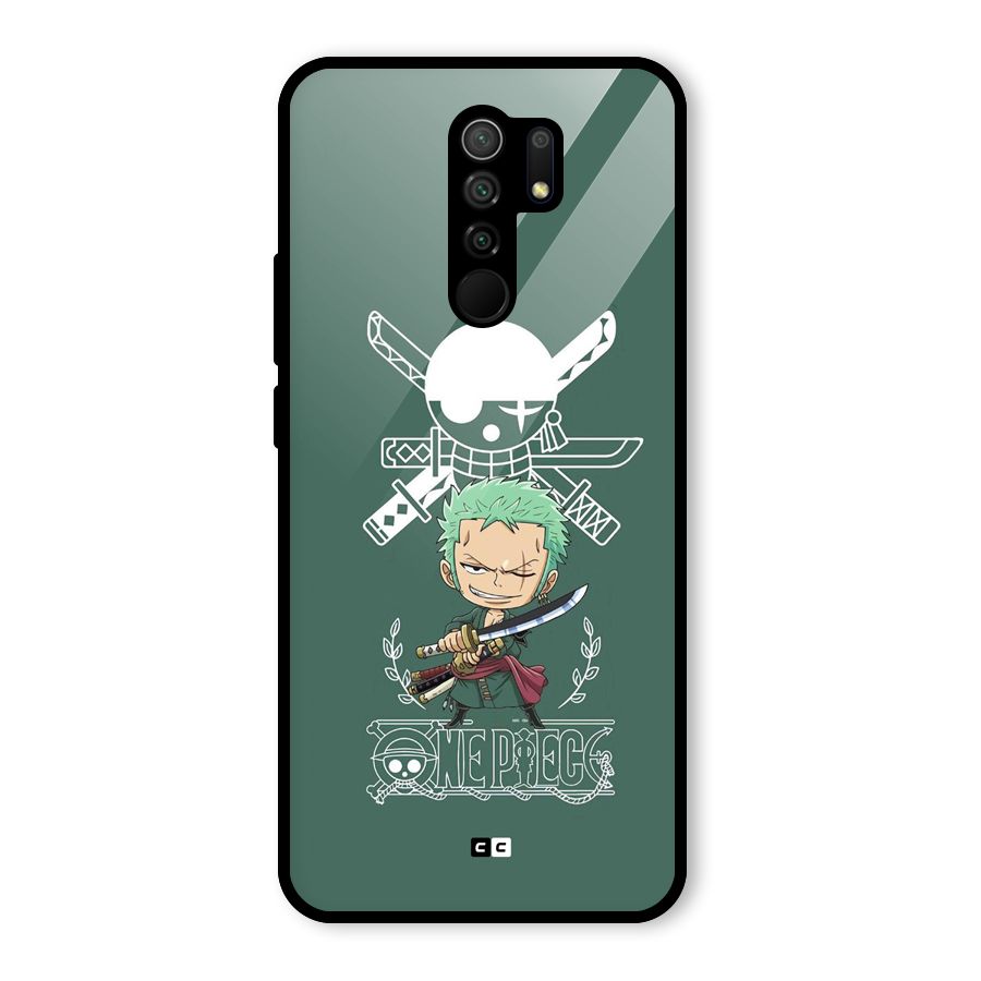 Hunter Zoro Sword Glass Back Case for Poco M2