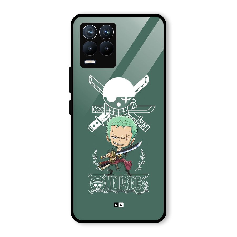 Hunter Zoro Sword Glass Back Case for Realme 8 Pro