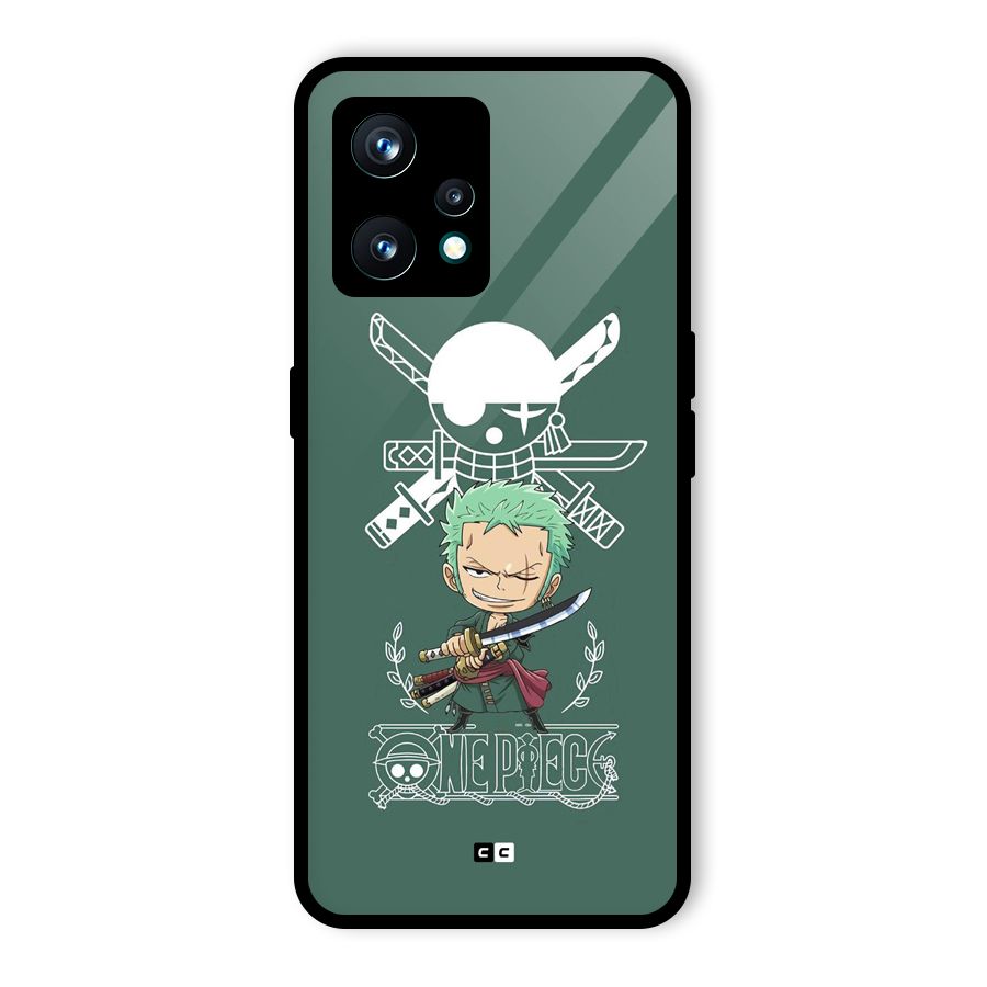 Hunter Zoro Sword Glass Back Case for Realme 9 Pro Plus 5G