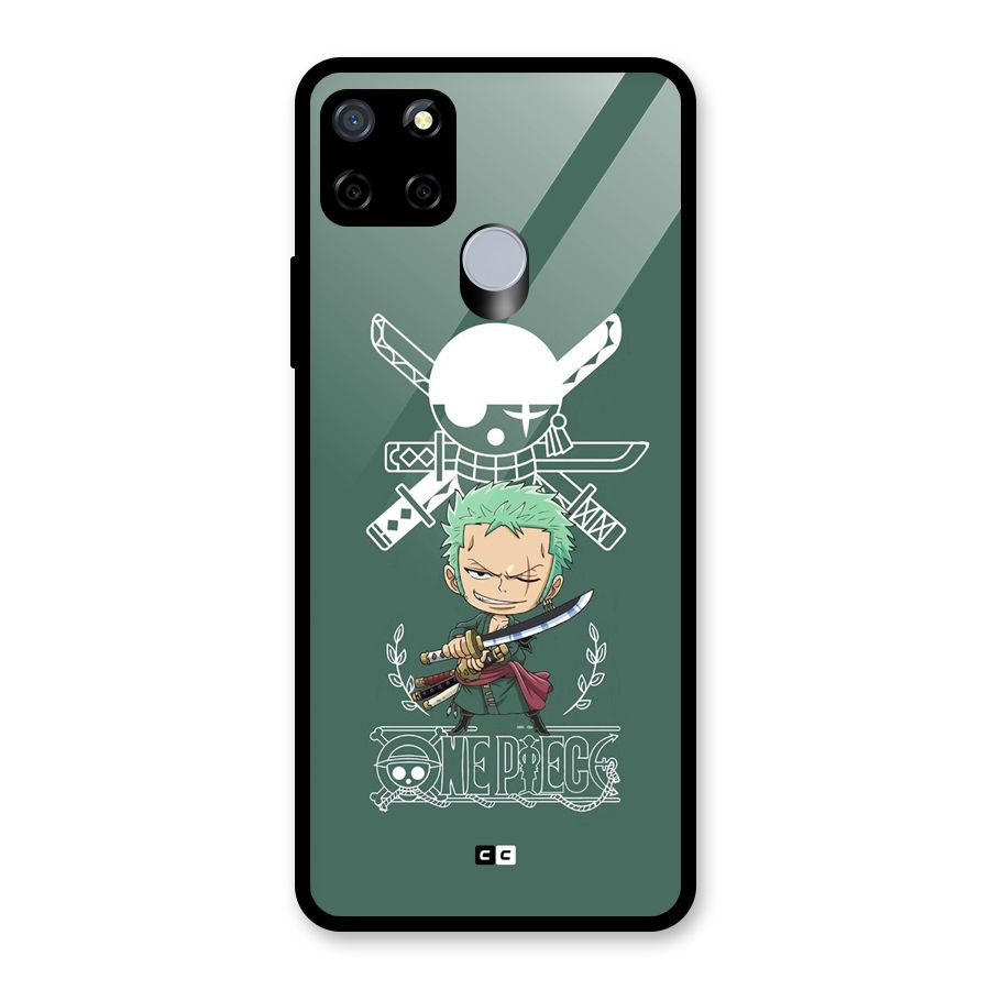 Hunter Zoro Sword Glass Back Case for Realme C12