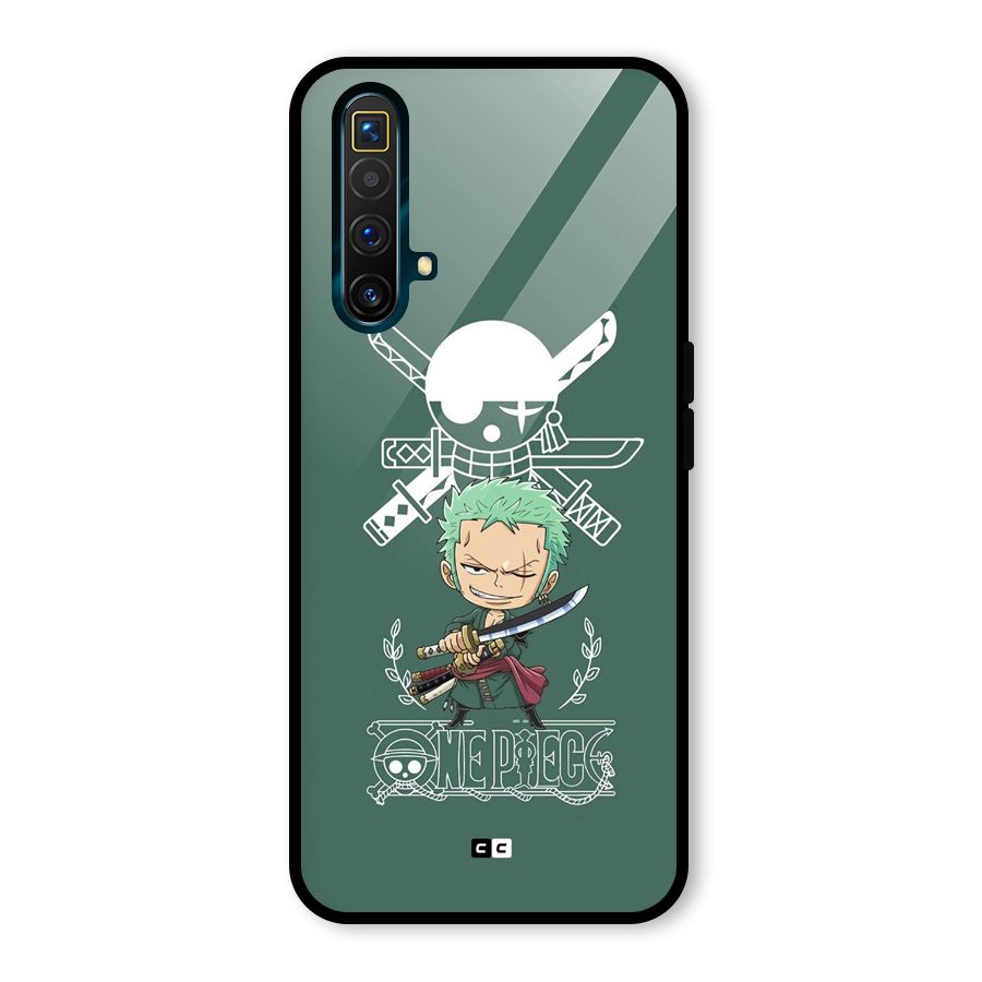 Hunter Zoro Sword Glass Back Case for Realme X3