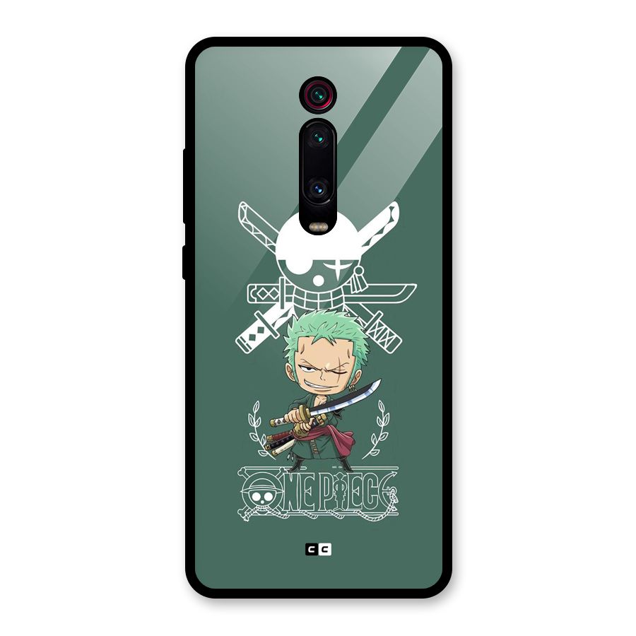 Hunter Zoro Sword Glass Back Case for Redmi K20