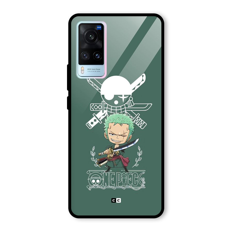 Hunter Zoro Sword Glass Back Case for Vivo X60