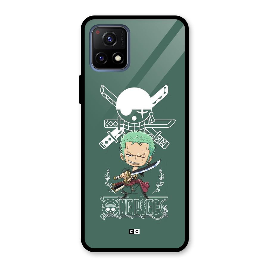 Hunter Zoro Sword Glass Back Case for Vivo Y72 5G