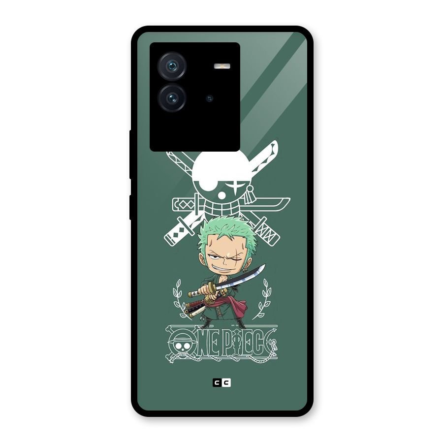 Hunter Zoro Sword Glass Back Case for Vivo iQOO Neo 6 5G