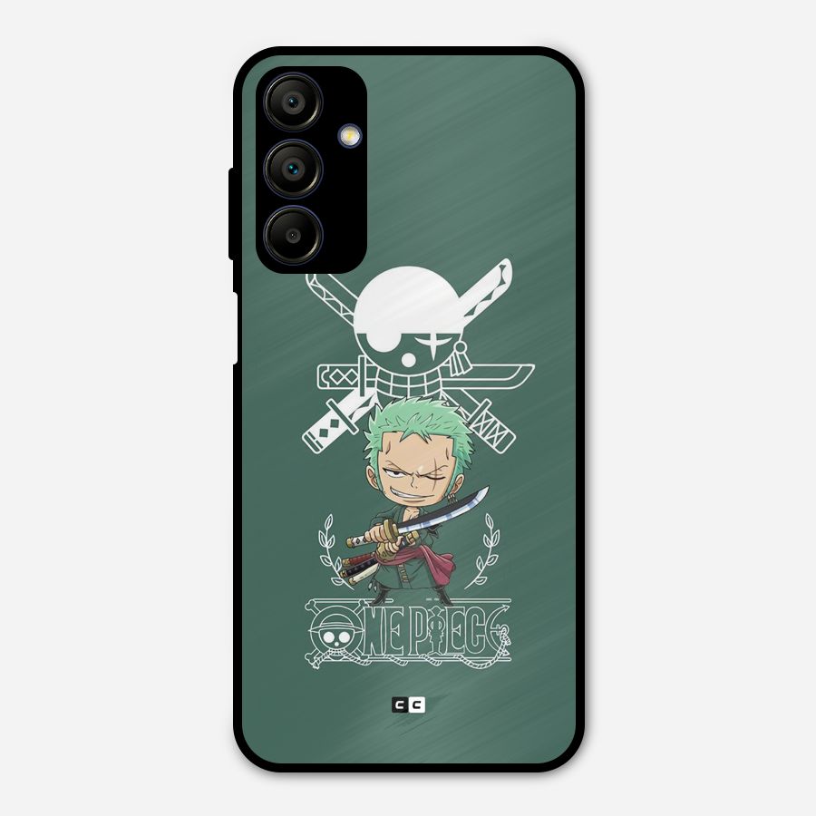 Hunter Zoro Sword Metal Back Case for Galaxy A15 5G