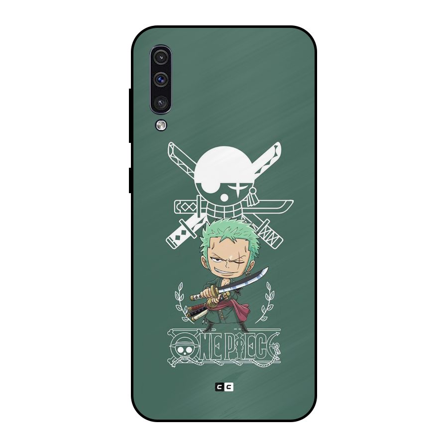 Hunter Zoro Sword Metal Back Case for Galaxy A50s