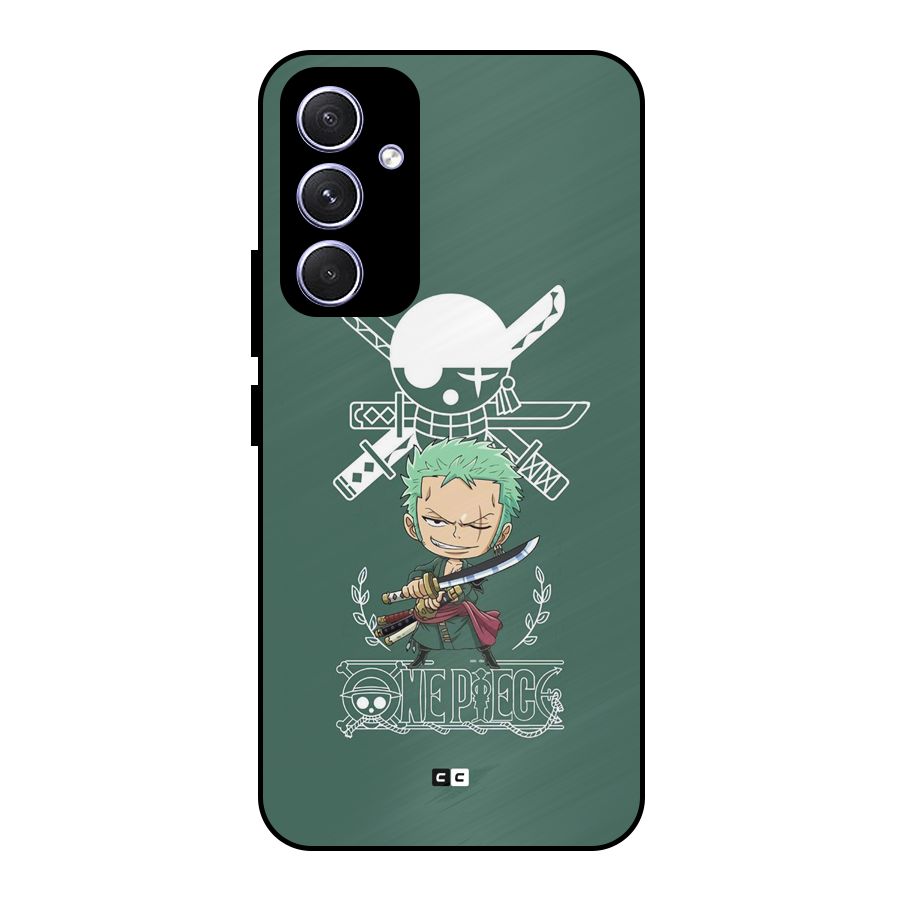 Hunter Zoro Sword Metal Back Case for Galaxy A54