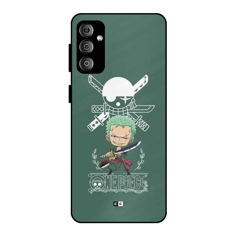 Hunter Zoro Sword Metal Back Case for Galaxy F23