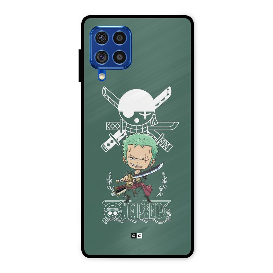 Hunter Zoro Sword Metal Back Case for Galaxy F62