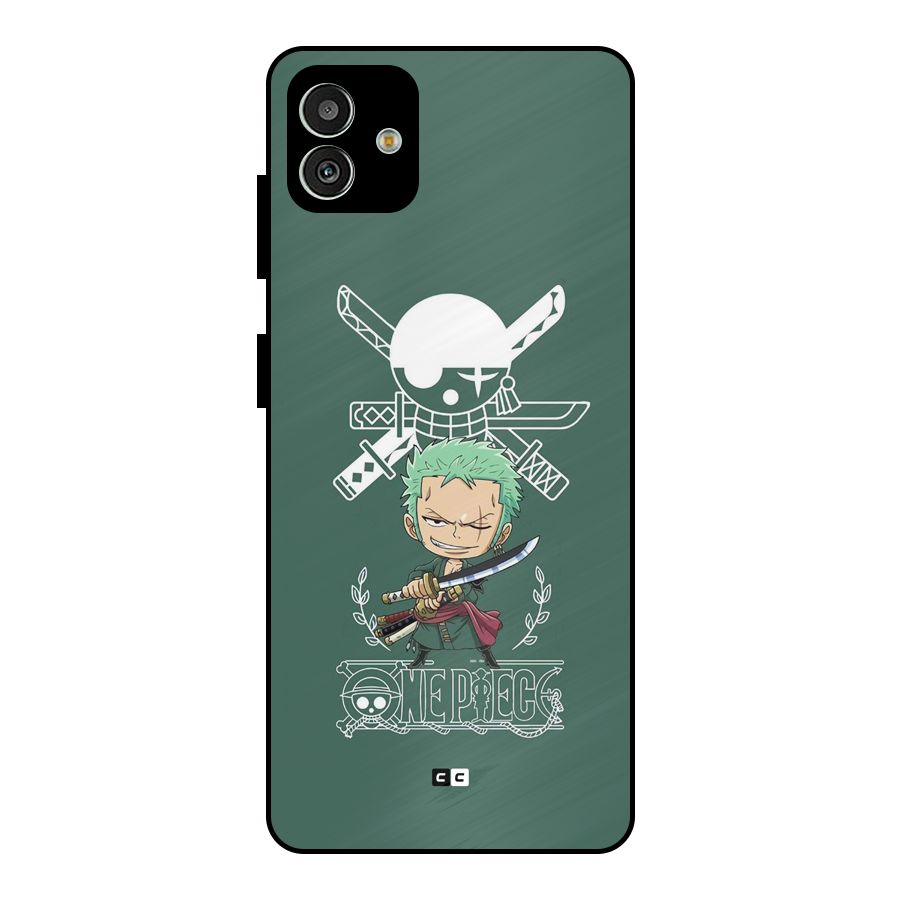 Hunter Zoro Sword Metal Back Case for Galaxy M13 5G