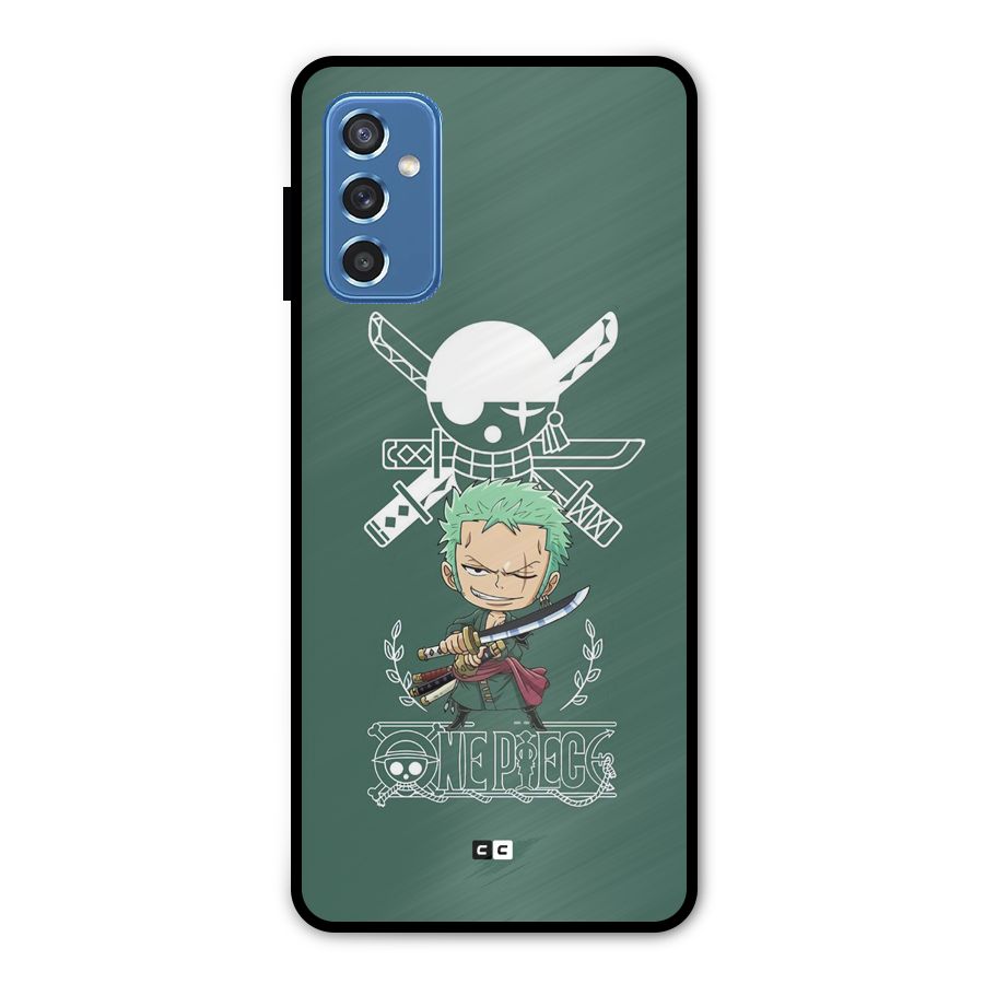 Hunter Zoro Sword Metal Back Case for Galaxy M52 5G
