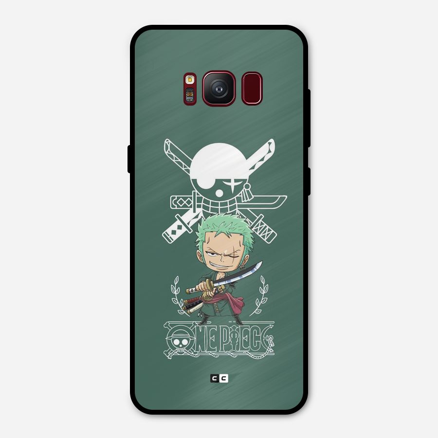 Hunter Zoro Sword Metal Back Case for Galaxy S8