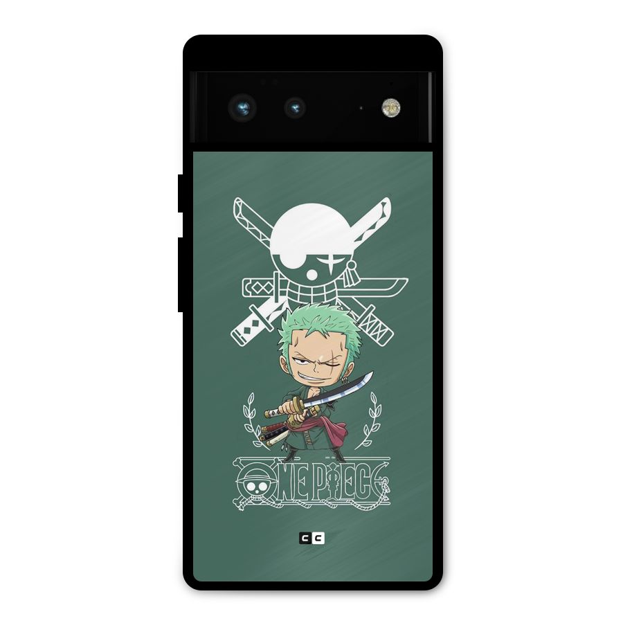 Hunter Zoro Sword Metal Back Case for Google Pixel 6