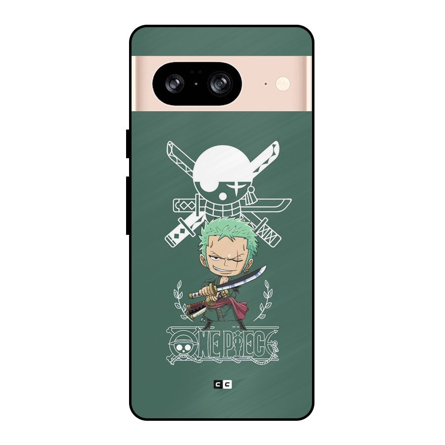 Hunter Zoro Sword Metal Back Case for Google Pixel 8
