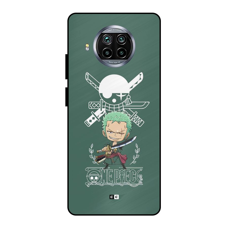 Hunter Zoro Sword Metal Back Case for Mi 10i