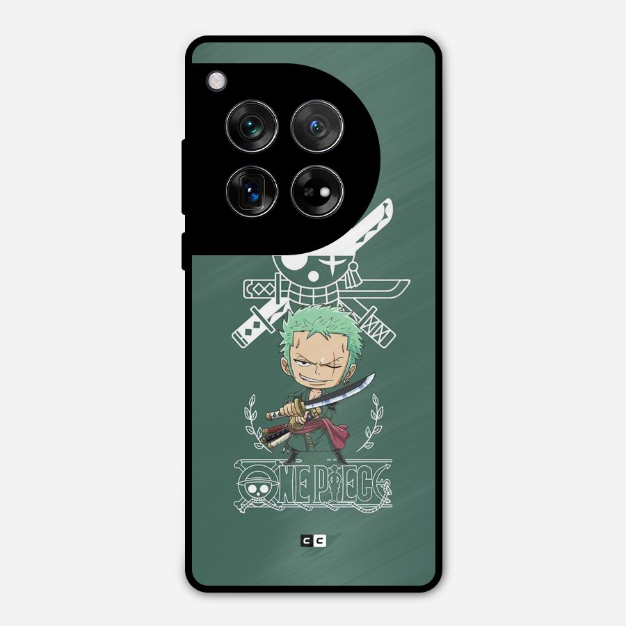 Hunter Zoro Sword Metal Back Case for OnePlus 12