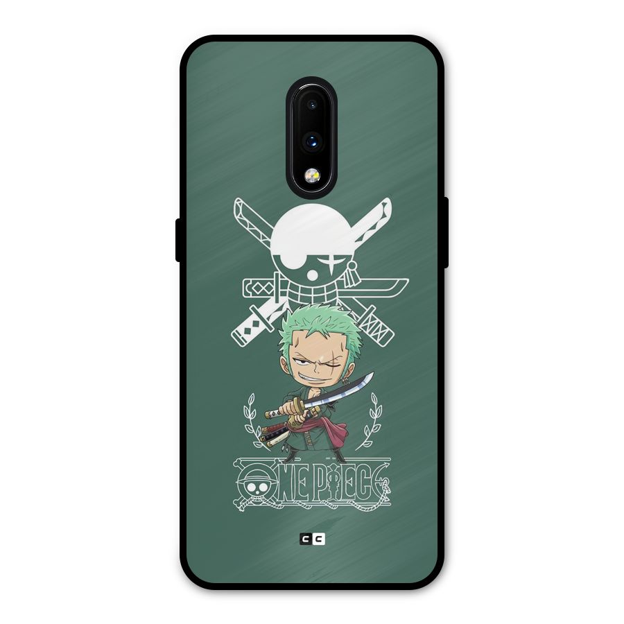 Hunter Zoro Sword Metal Back Case for OnePlus 7