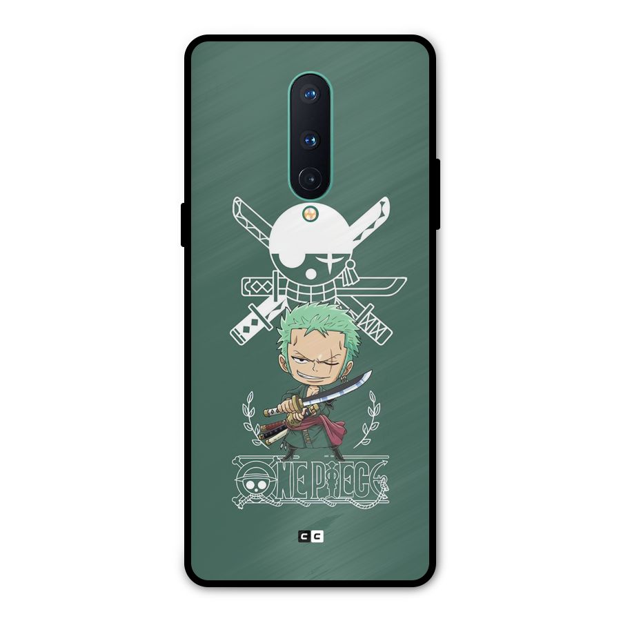 Hunter Zoro Sword Metal Back Case for OnePlus 8