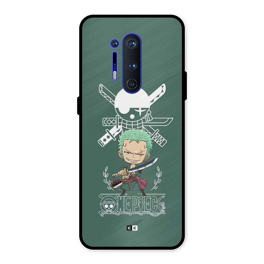 Hunter Zoro Sword Metal Back Case for OnePlus 8 Pro