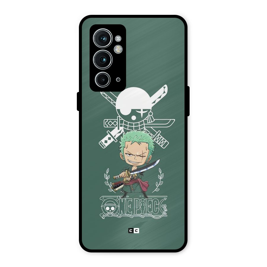 Hunter Zoro Sword Metal Back Case for OnePlus 9RT 5G