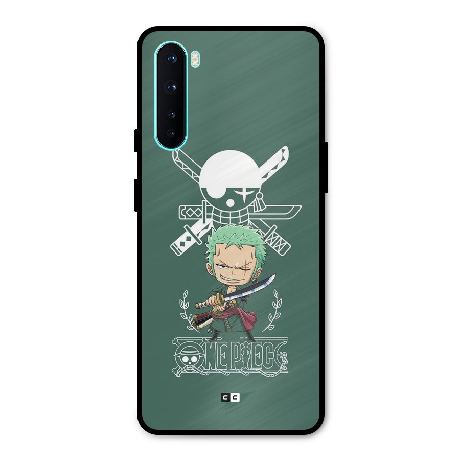 Hunter Zoro Sword Metal Back Case for OnePlus Nord