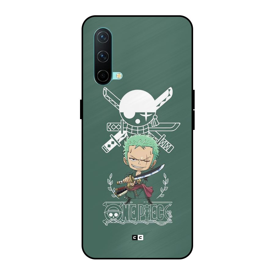 Hunter Zoro Sword Metal Back Case for OnePlus Nord CE 5G