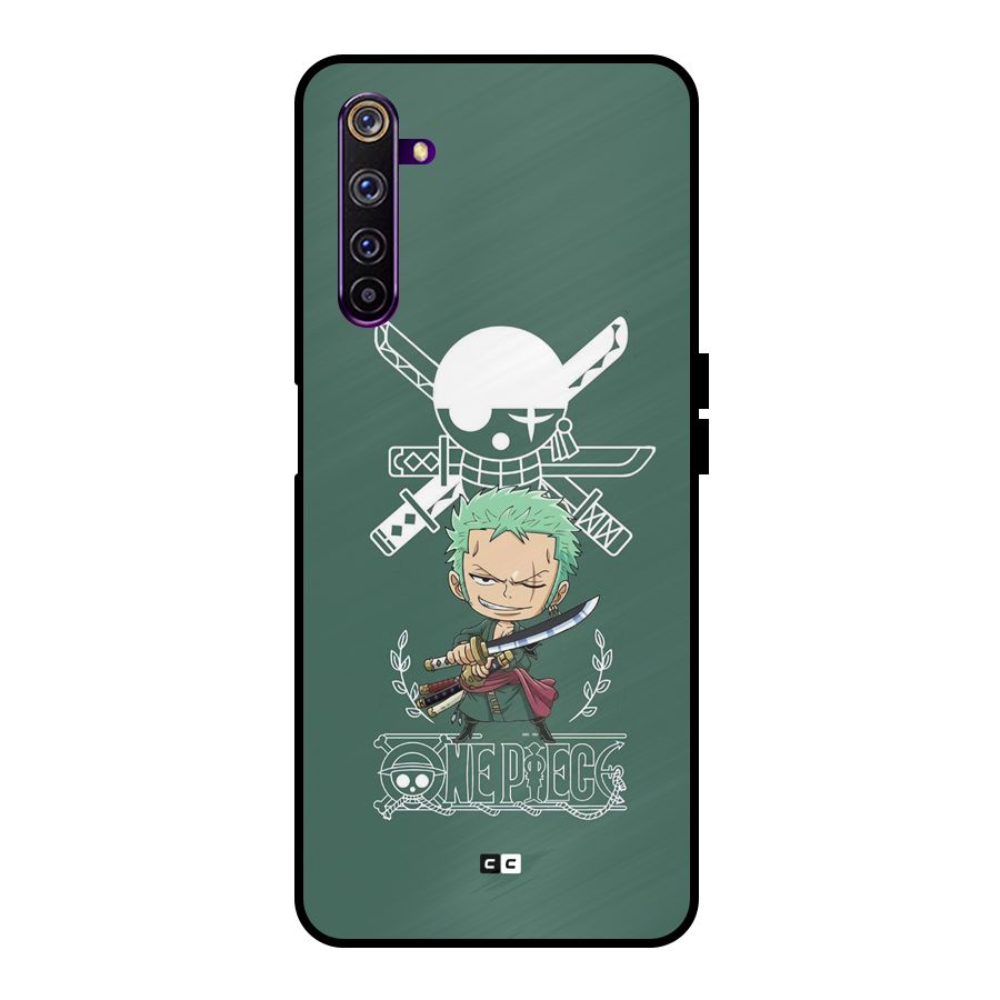 Hunter Zoro Sword Metal Back Case for Realme 6 Pro