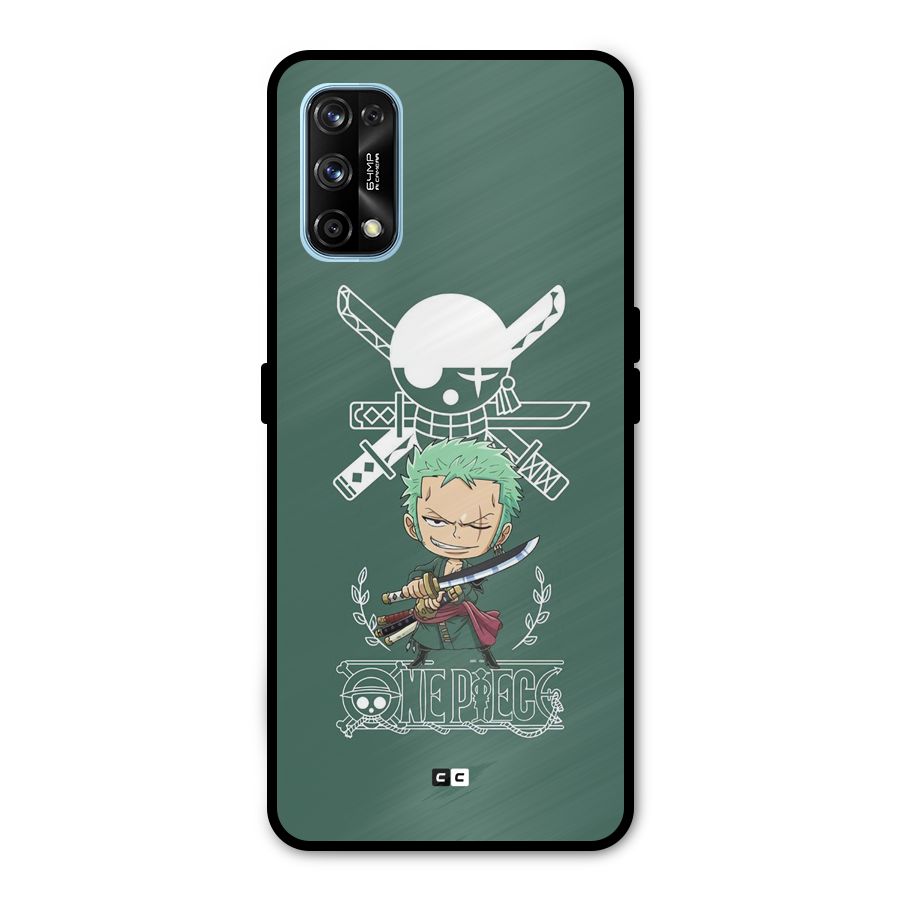 Hunter Zoro Sword Metal Back Case for Realme 7 Pro