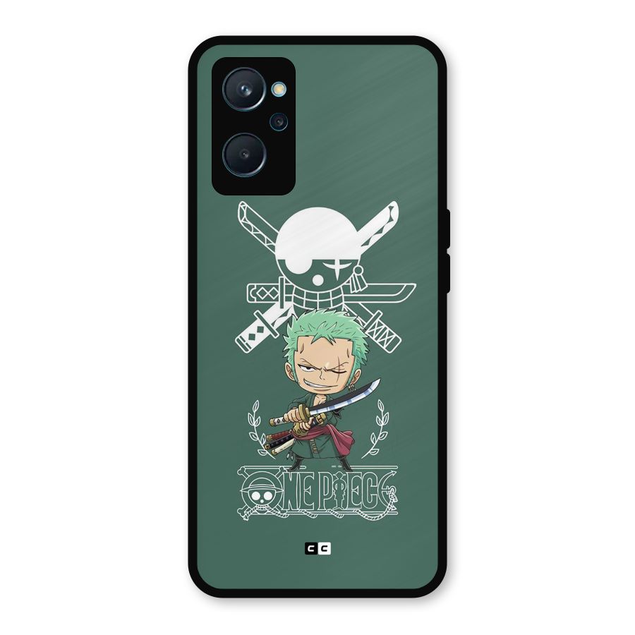 Hunter Zoro Sword Metal Back Case for Realme 9i