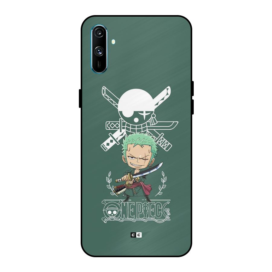 Hunter Zoro Sword Metal Back Case for Realme C3