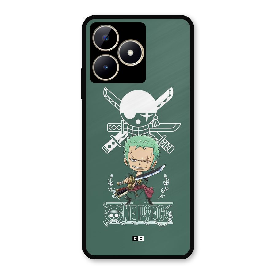 Hunter Zoro Sword Metal Back Case for Realme C53