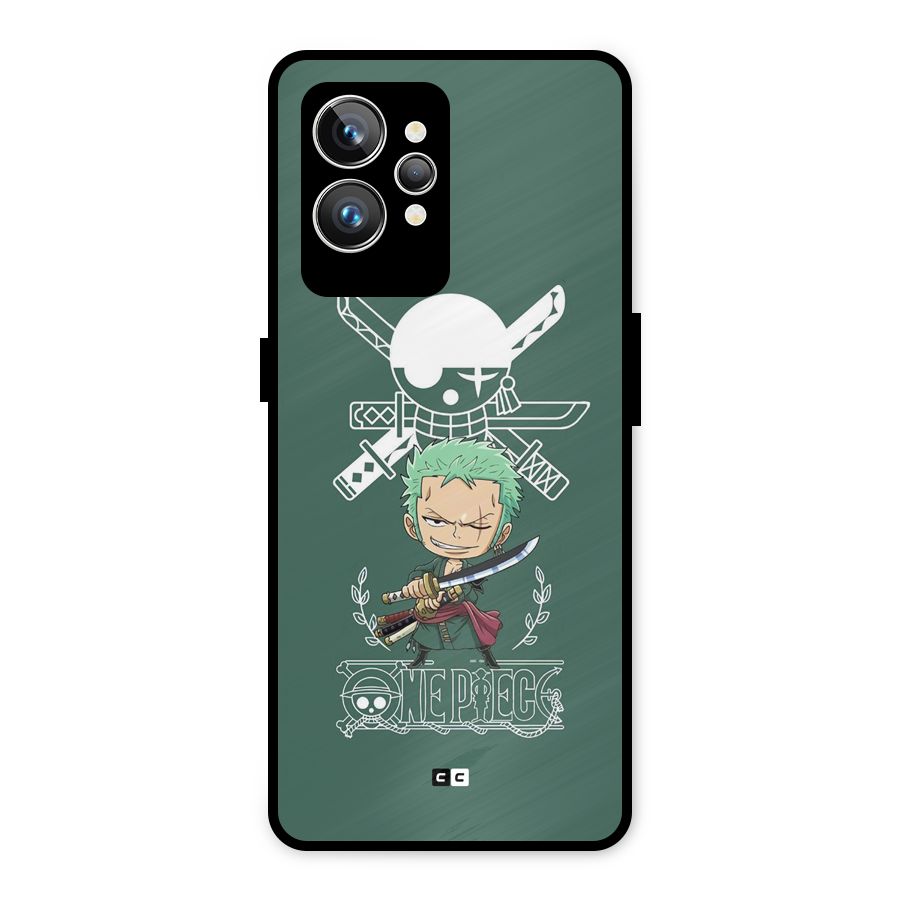 Hunter Zoro Sword Metal Back Case for Realme GT2 Pro