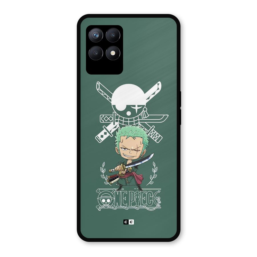 Hunter Zoro Sword Metal Back Case for Realme Narzo 50