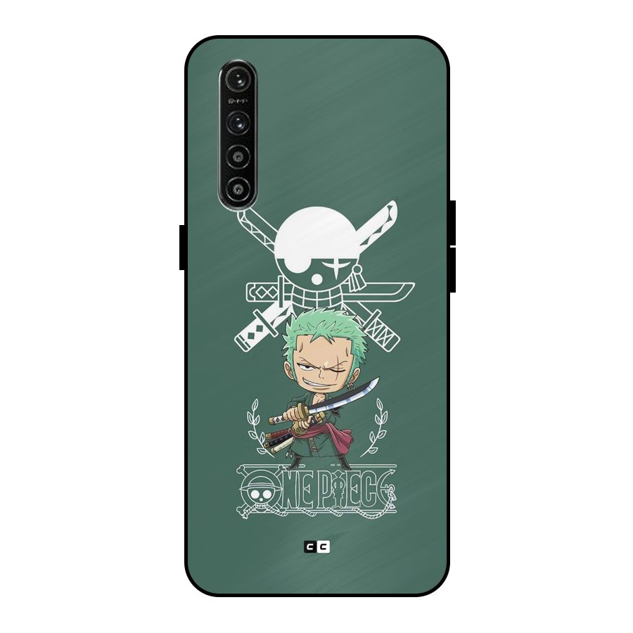 Hunter Zoro Sword Metal Back Case for Realme XT