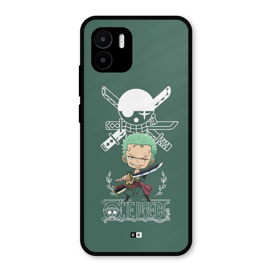 Hunter Zoro Sword Metal Back Case for Redmi A2