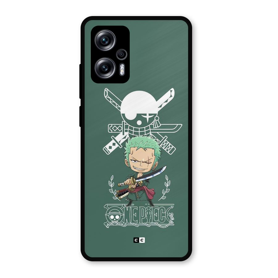 Hunter Zoro Sword Metal Back Case for Redmi K50i