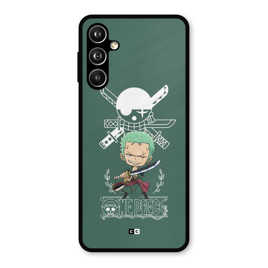 Hunter Zoro Sword Metal Back Case for Samsung Galaxy M54