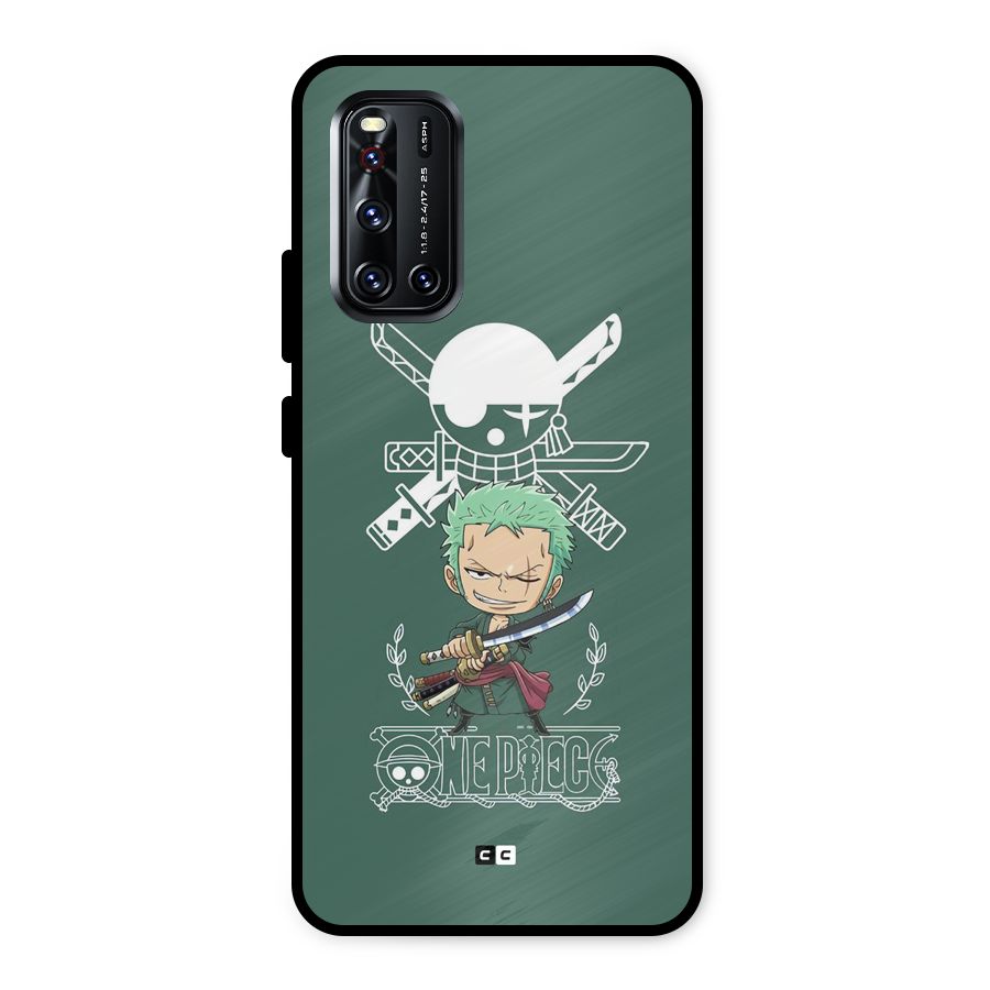 Hunter Zoro Sword Metal Back Case for Vivo V19