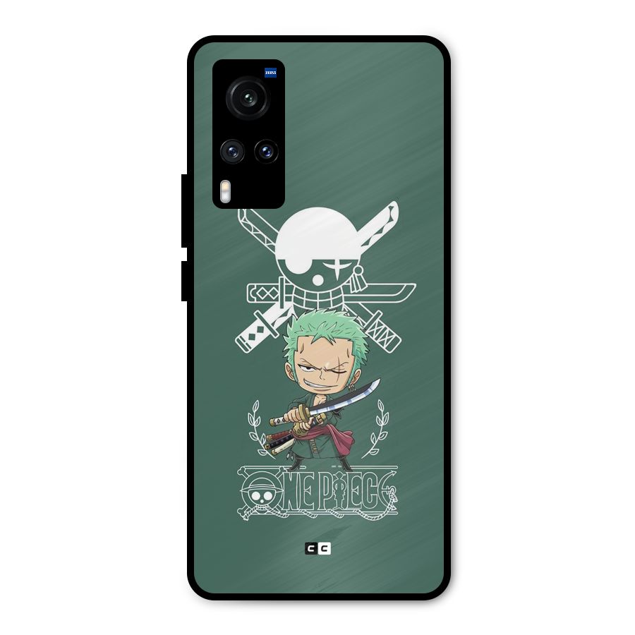 Hunter Zoro Sword Metal Back Case for Vivo X60