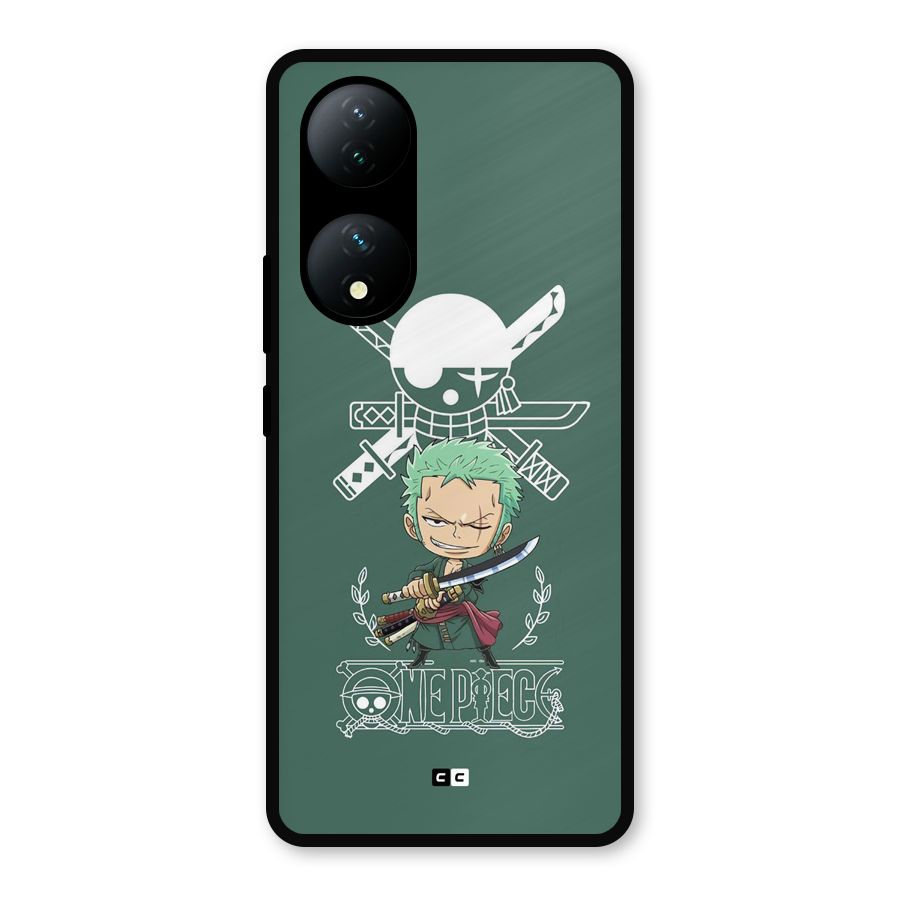 Hunter Zoro Sword Metal Back Case for Vivo Y100a