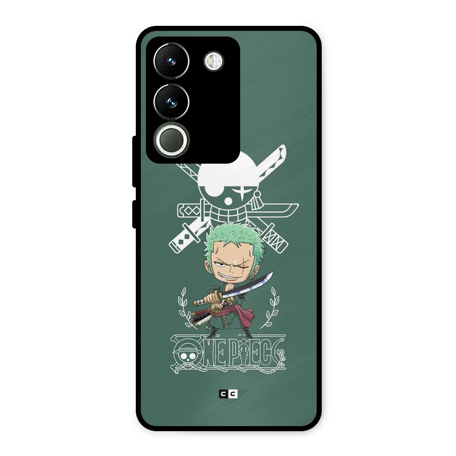 Hunter Zoro Sword Metal Back Case for Vivo Y200