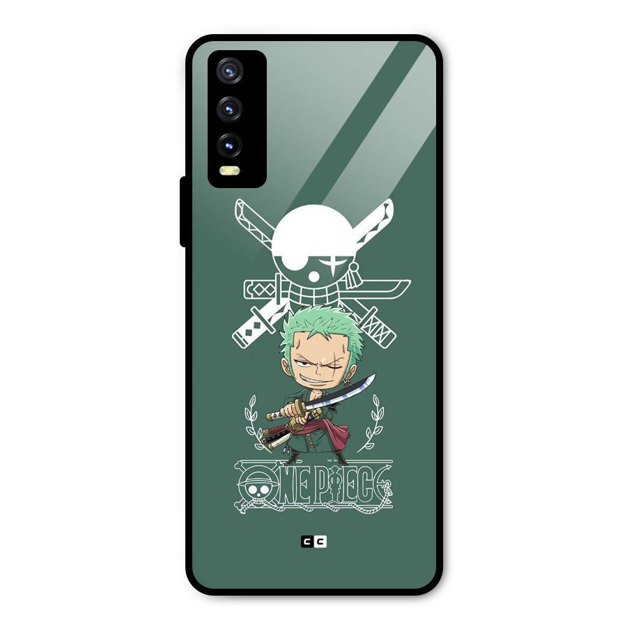 Hunter Zoro Sword Metal Back Case for Vivo Y20g